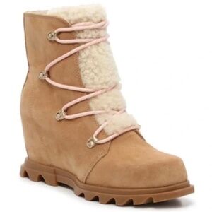 Sorel Joan of Artic Wedge Snow Boot with Shearling